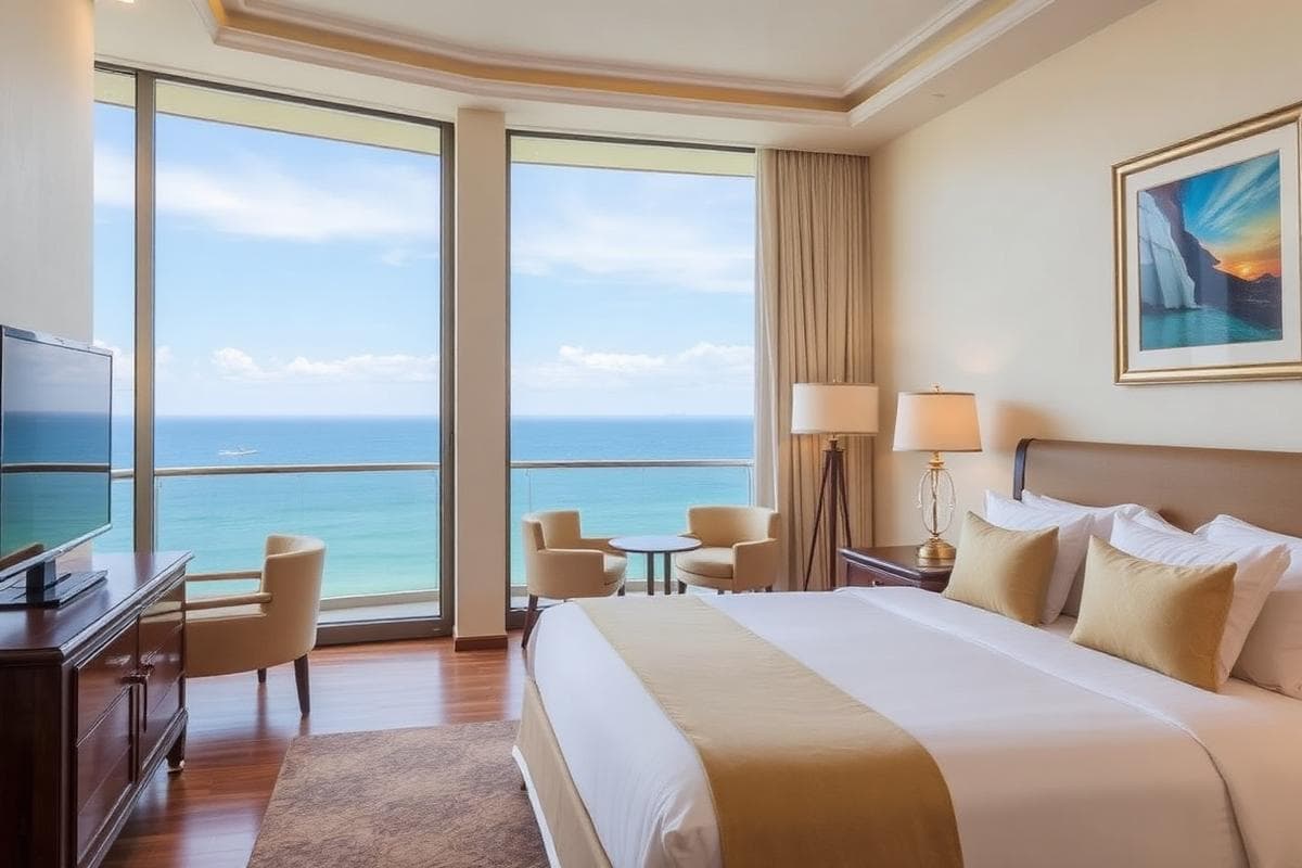 Suite Room accommodation at a premium Golden Vacation resort