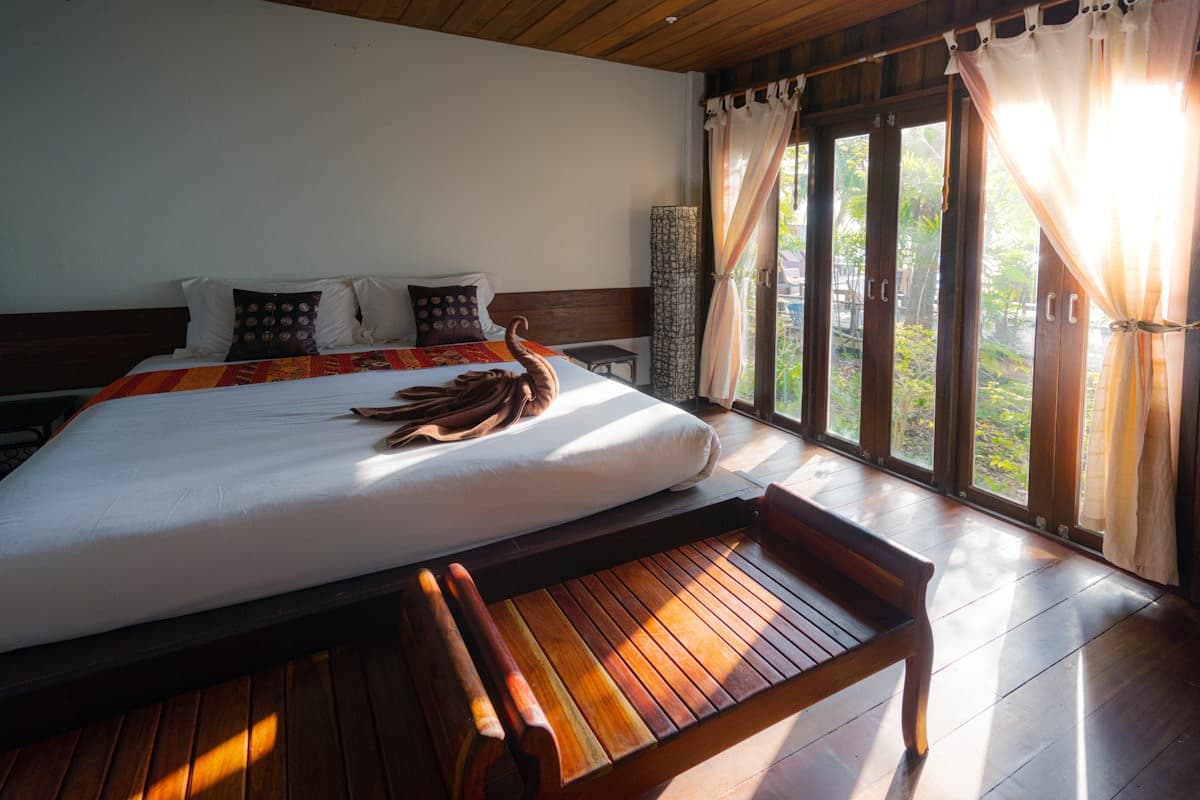 Deluxe Room accommodation at a premium Golden Vacation resort