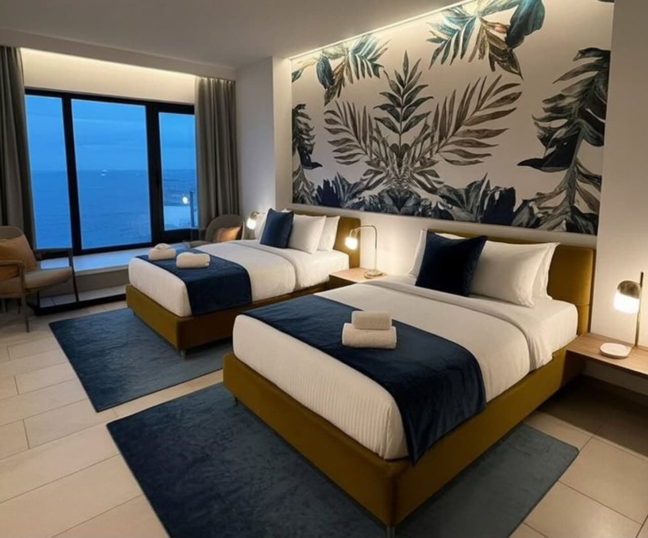 Double Deluxe accommodation at a premium Golden Vacation resort